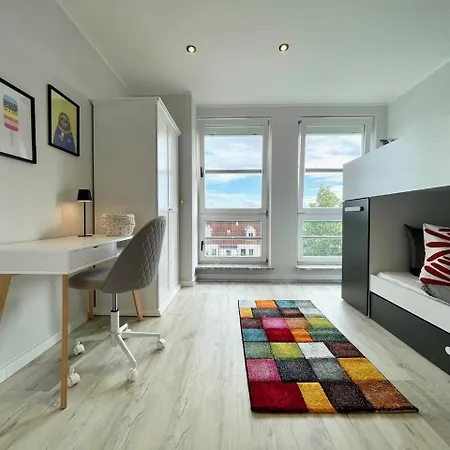 Premium Penthouse W46 - Elbnah, Hochwertig Mit Parkplatz! 아파트 드레스덴