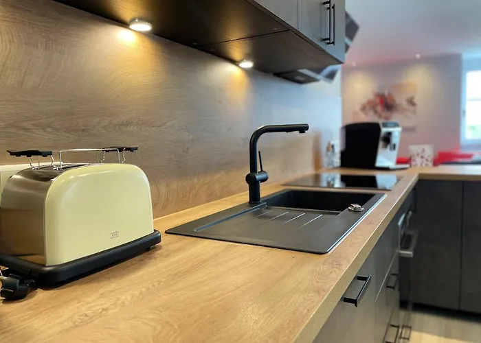 Premium Penthouse W46 - Elbnah, Hochwertig Mit Parkplatz! Apartament *