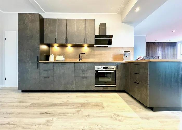 Premium Penthouse W46 - Elbnah, Hochwertig Mit Parkplatz! Apartament *